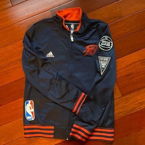 Adidas Oklahoma Thunder Zip Up - Size S